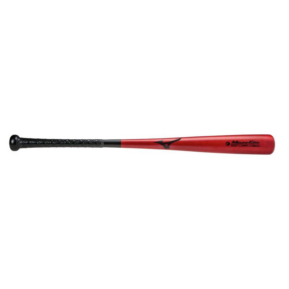 Mizuno Men's MZM 62 Maple Elite Wood Baseball Bat Red/Black (340426-RQF)